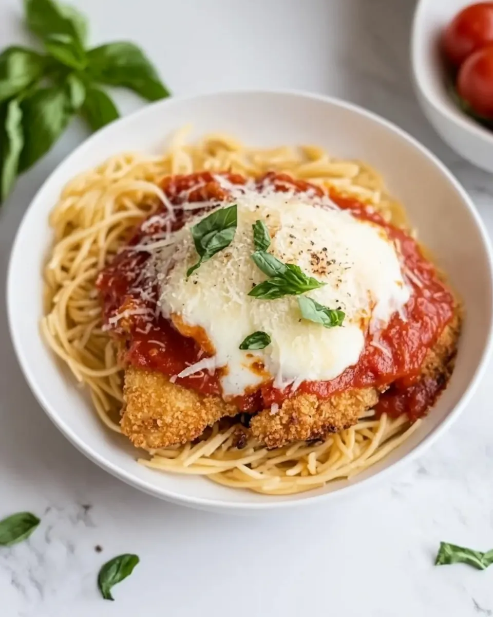 Easy Air Fryer Chicken Parmesan recipe photo