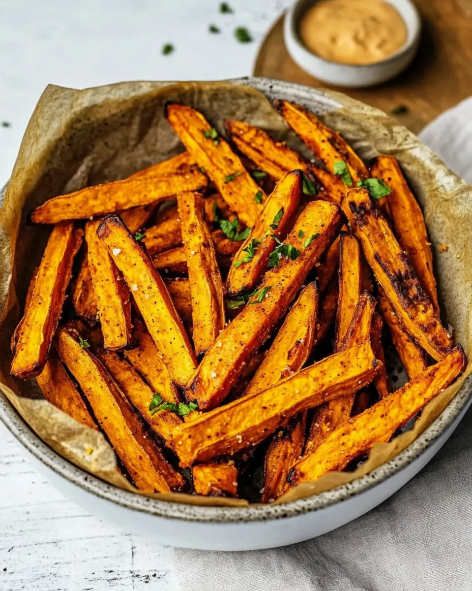 Homemade Air Fryer Sweet Potato Fries photo