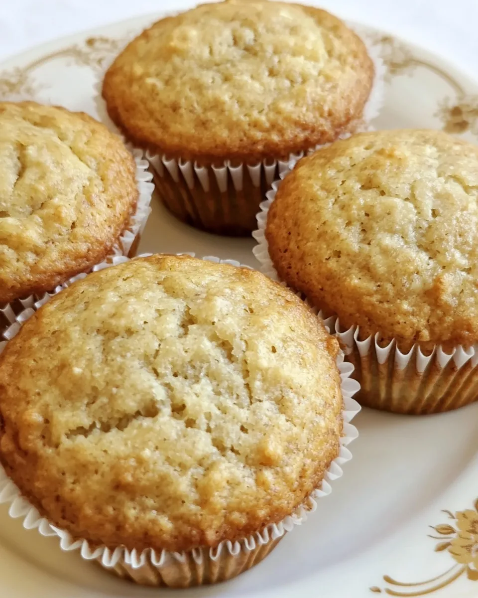 Homemade Banana Muffins recipe photo