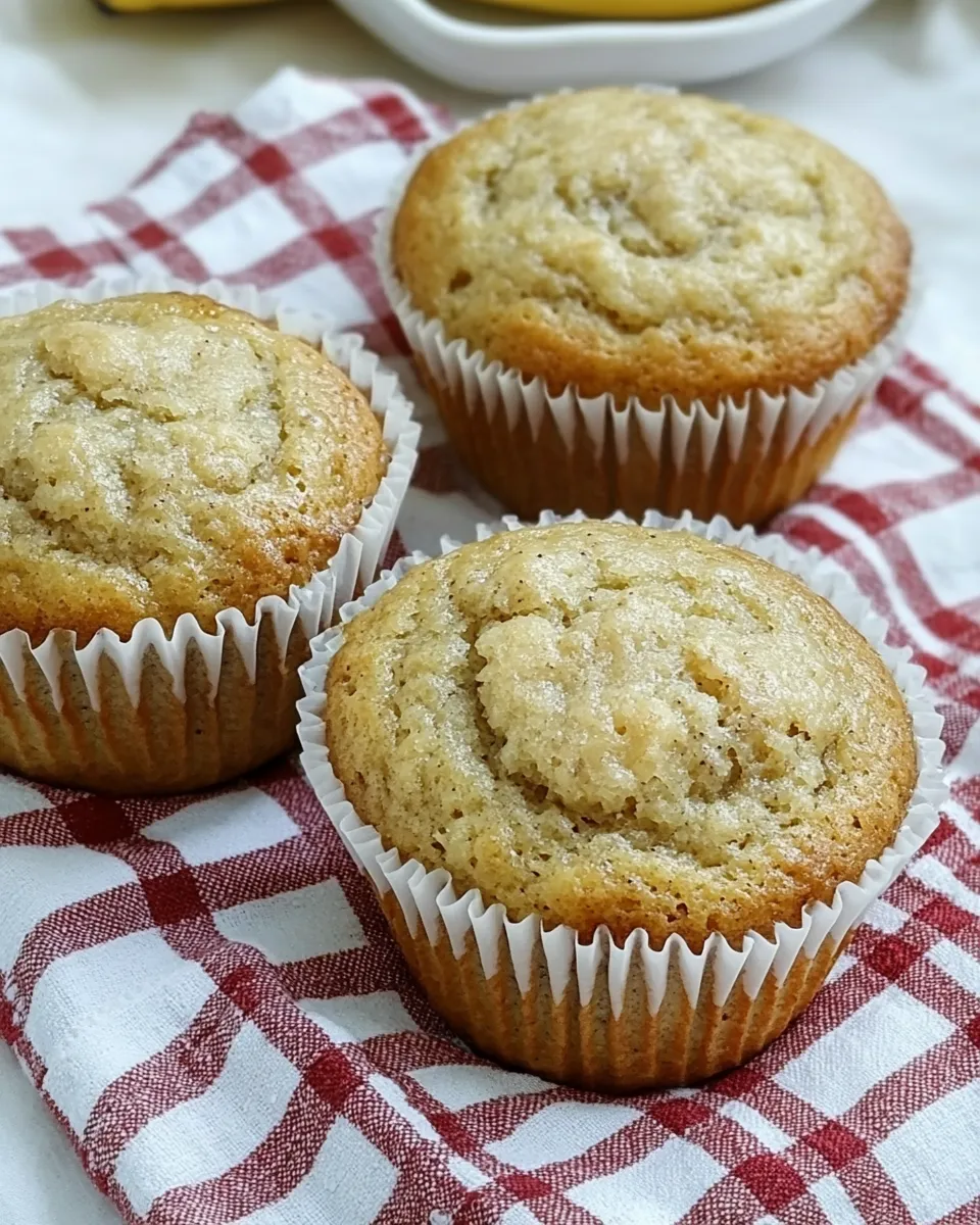 Easy Banana Muffins image