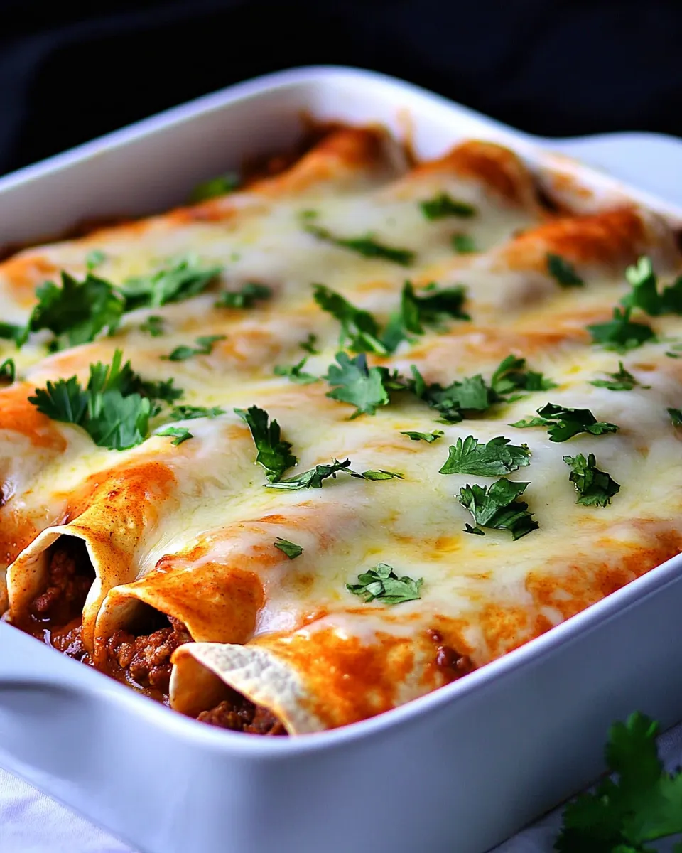Classic Beef Enchilada Recipe image