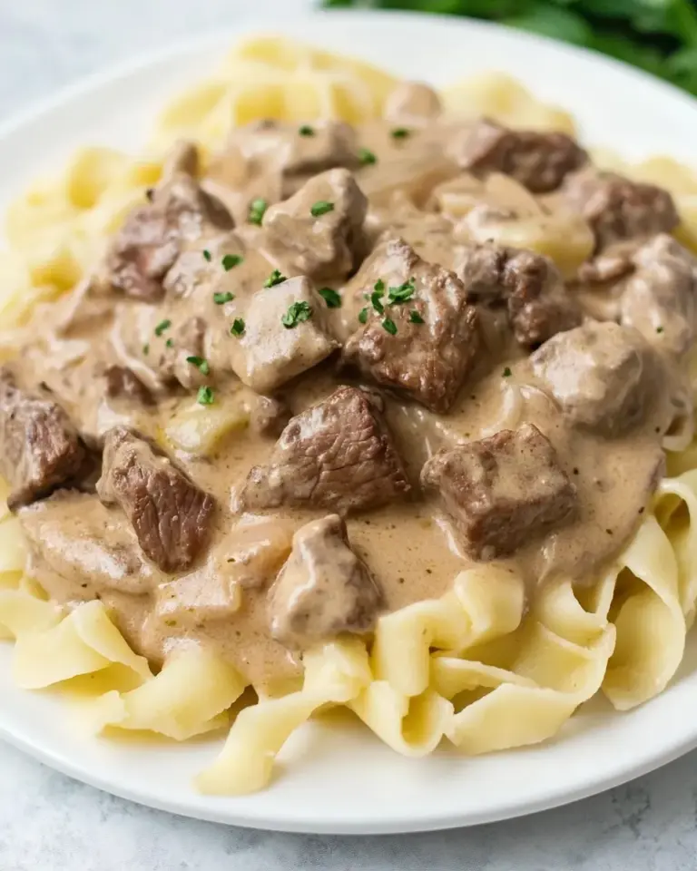 Homemade Beef Stroganoff Recipe photo
