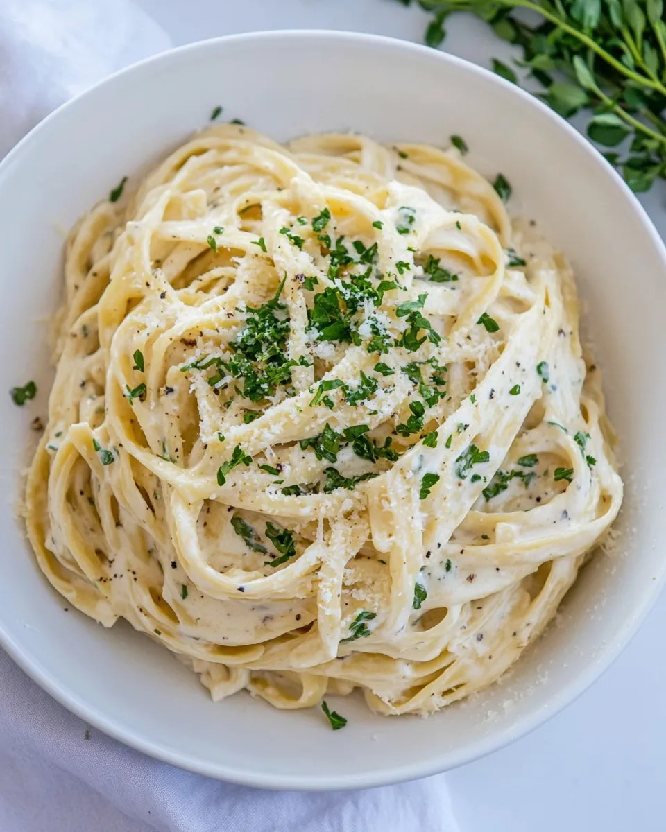 Homemade Best Ever Fettuccine Alfredo photo