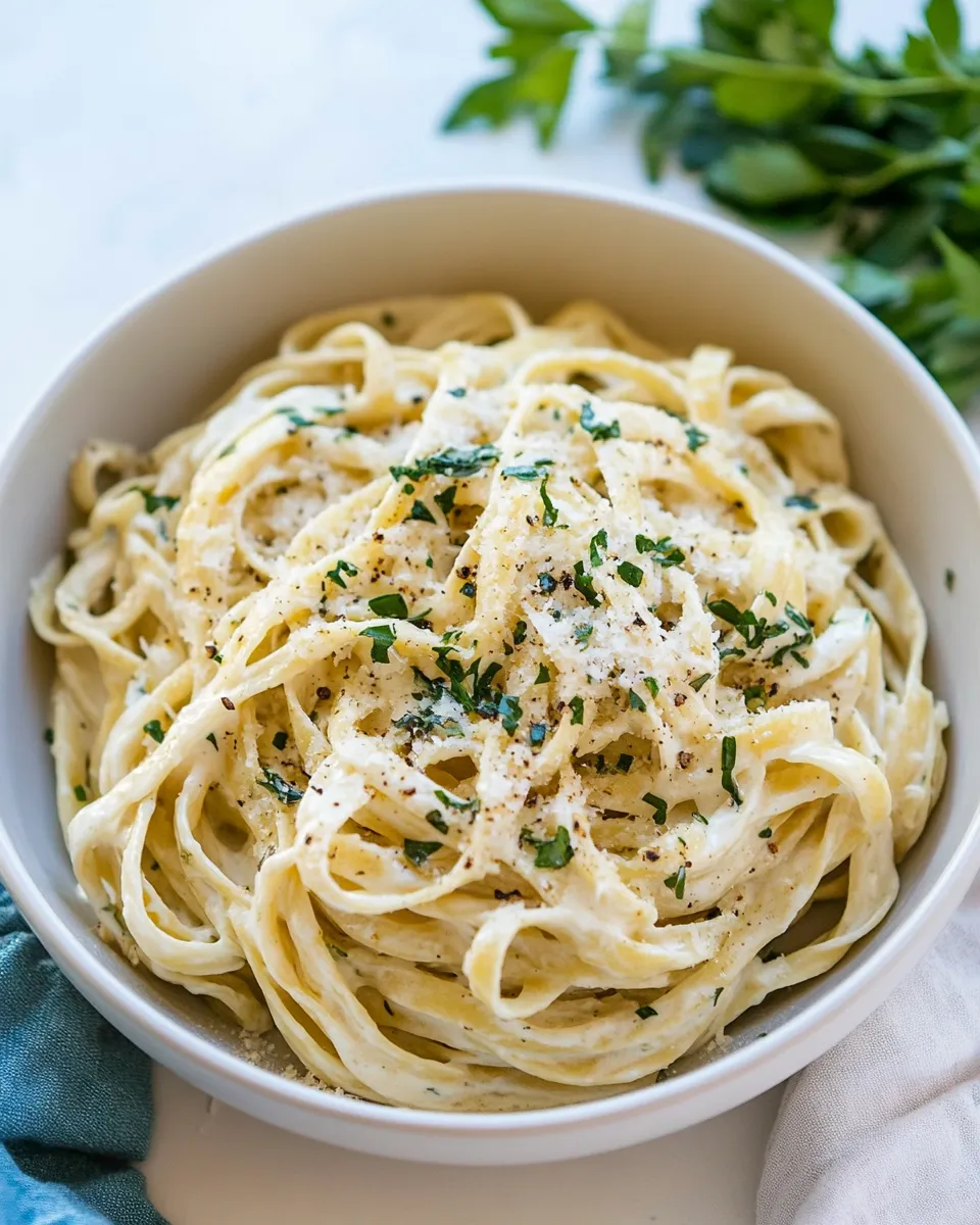 Classic Best Ever Fettuccine Alfredo image