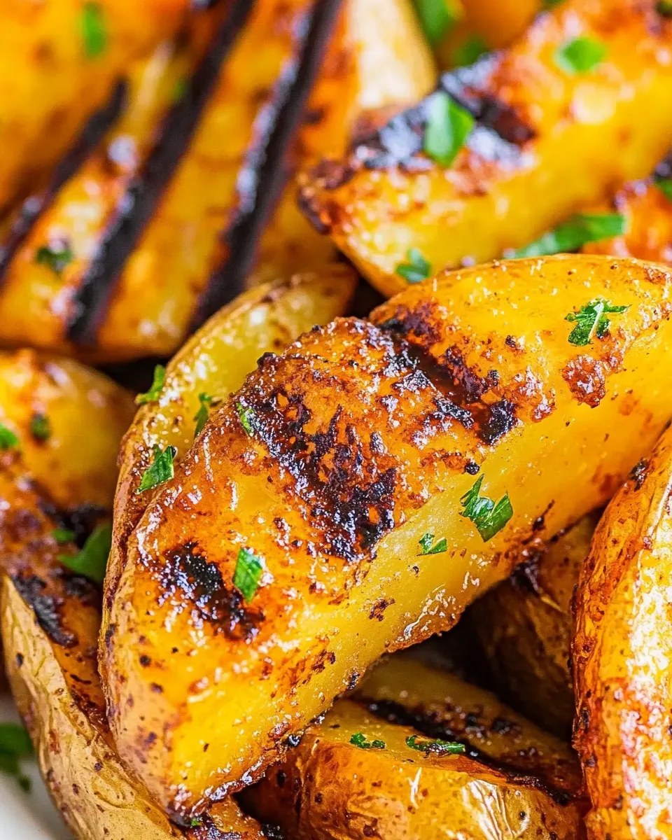 Classic Best Grilled Potatoes Recipe image