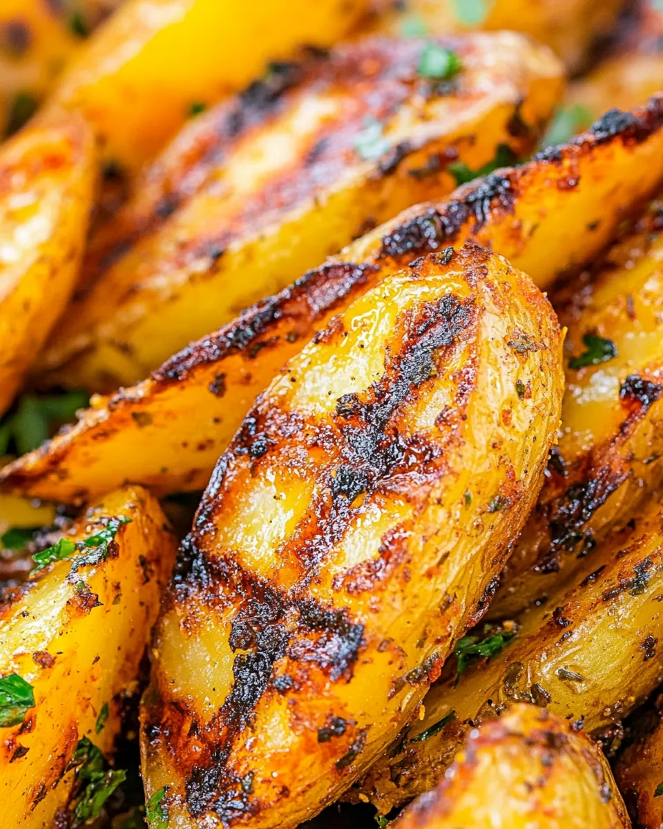Easy Best Grilled Potatoes Recipe shot