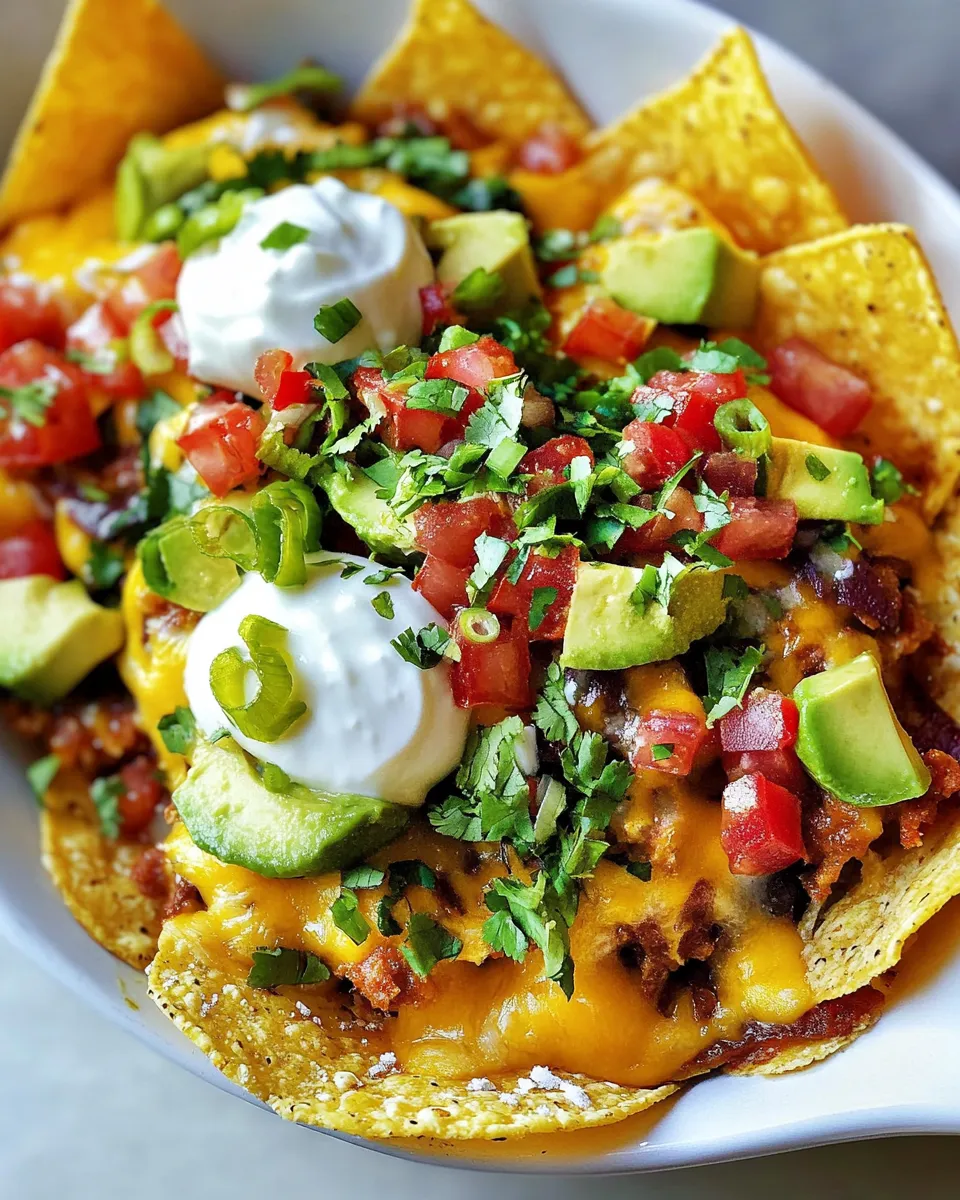 Homemade Breakfast Nachos recipe photo