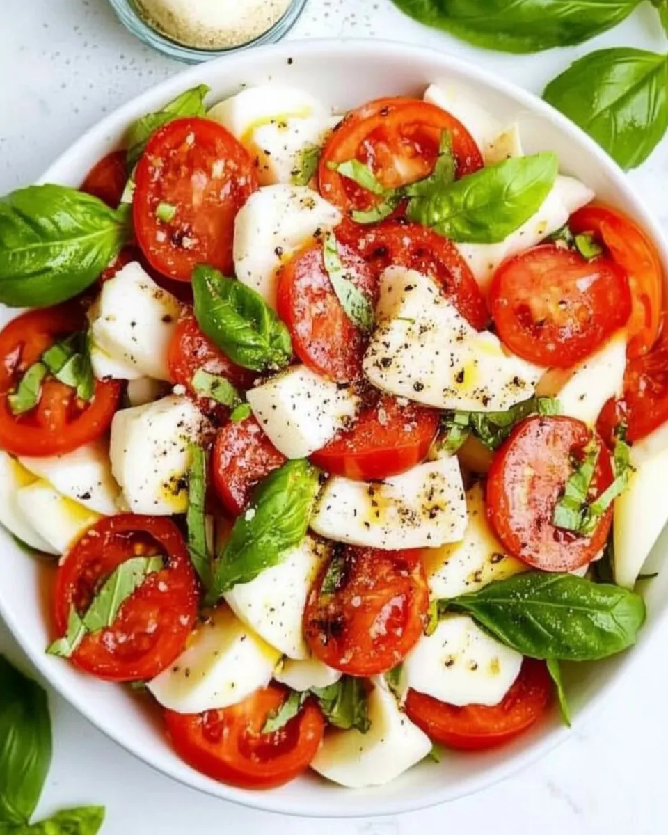Homemade Caprese Salad photo