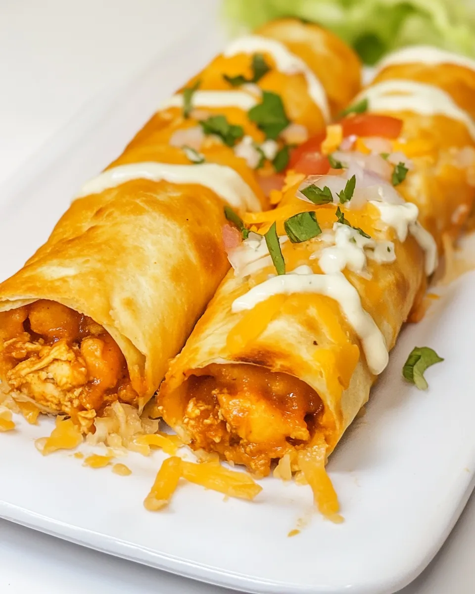 Classic Chicken Flautas image