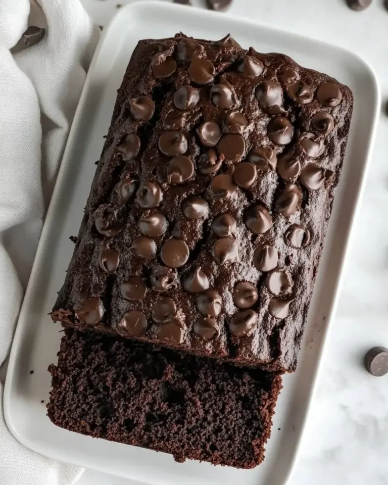 Homemade Chocolate Banana Bread photo