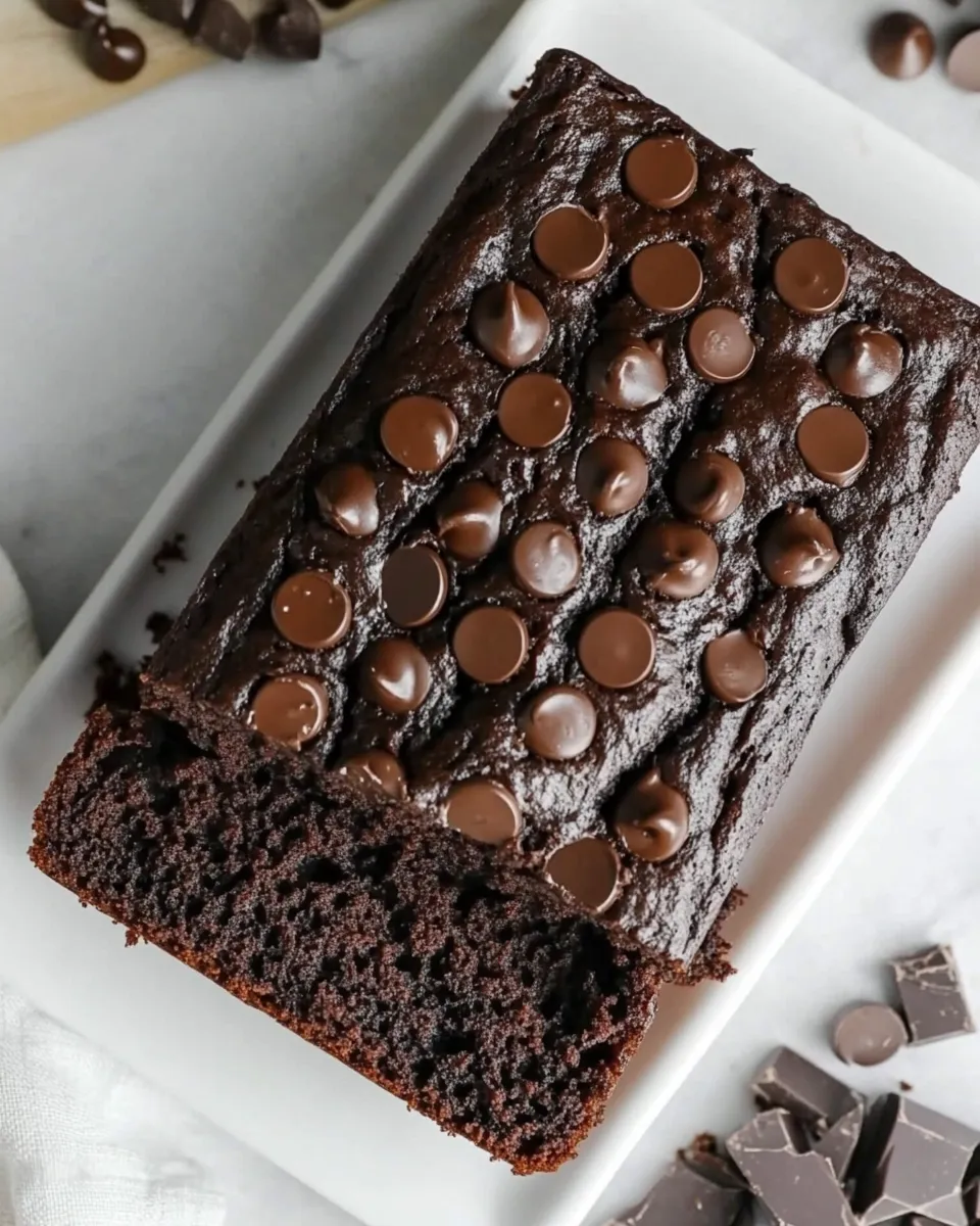 Easy Chocolate Banana Bread recipe photo