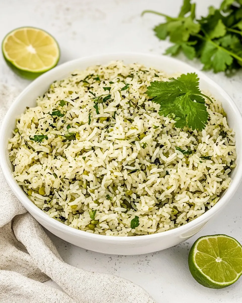 Delicious Cilantro Lime Rice image