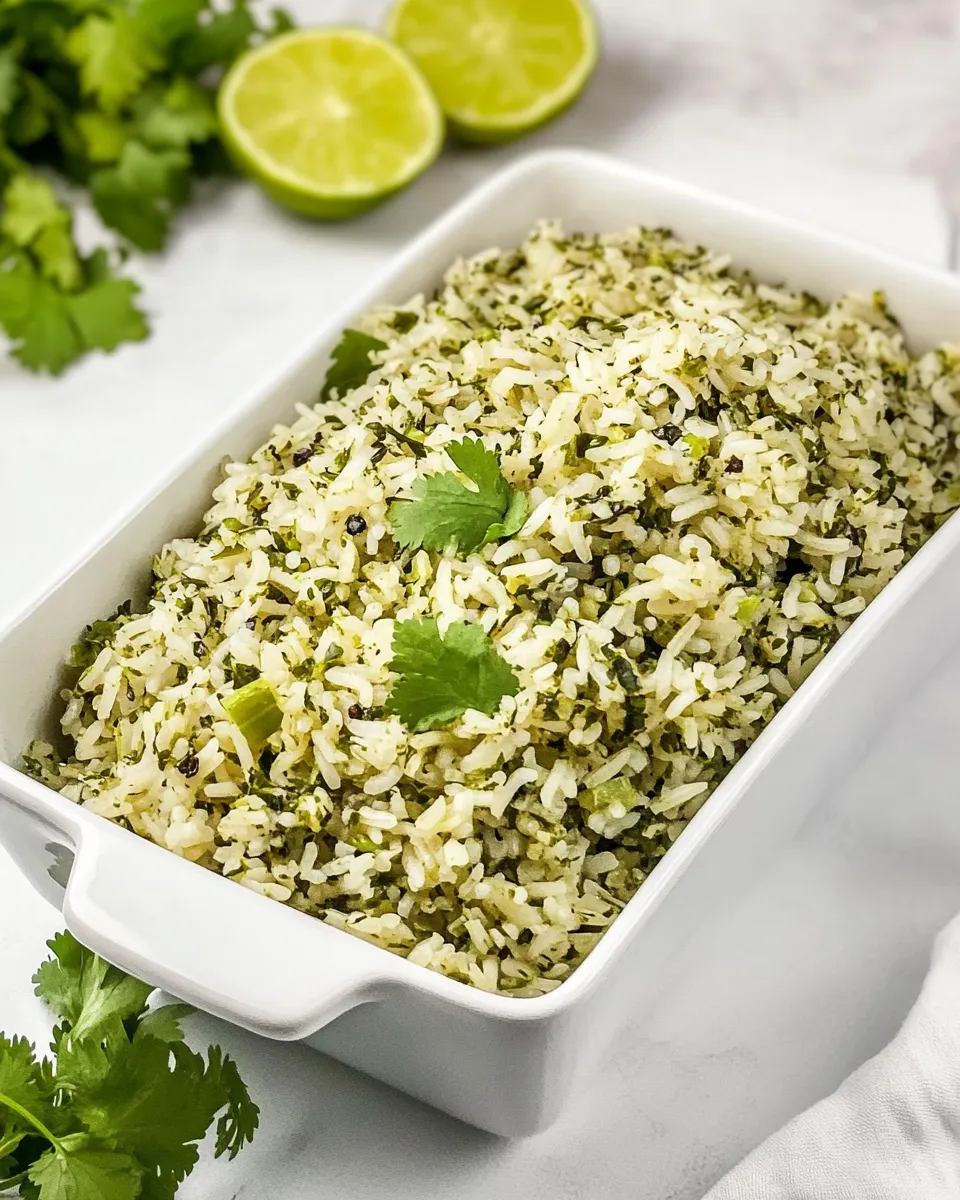 Homemade Cilantro Lime Rice recipe photo