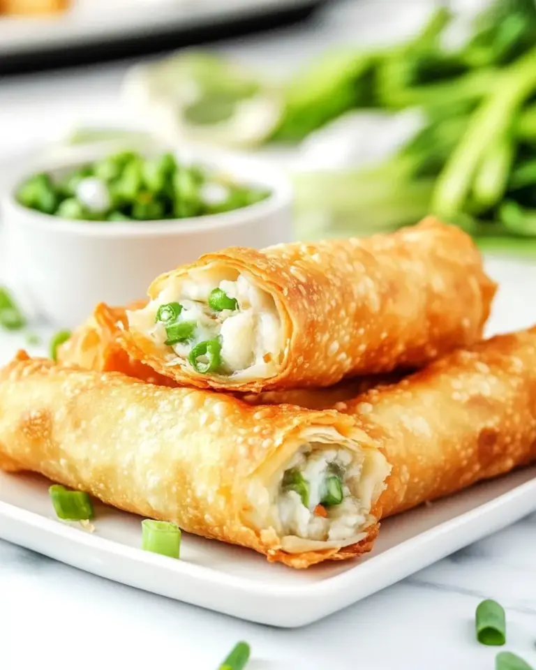 Homemade Crab Rangoon Eggroll photo