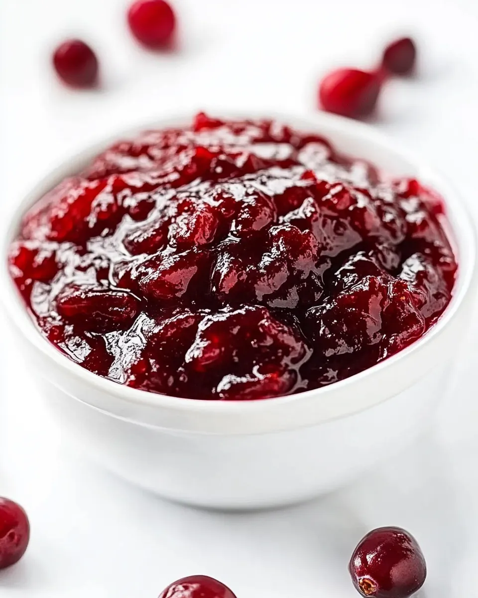 Easy Cranberry Sauce recipe photo
