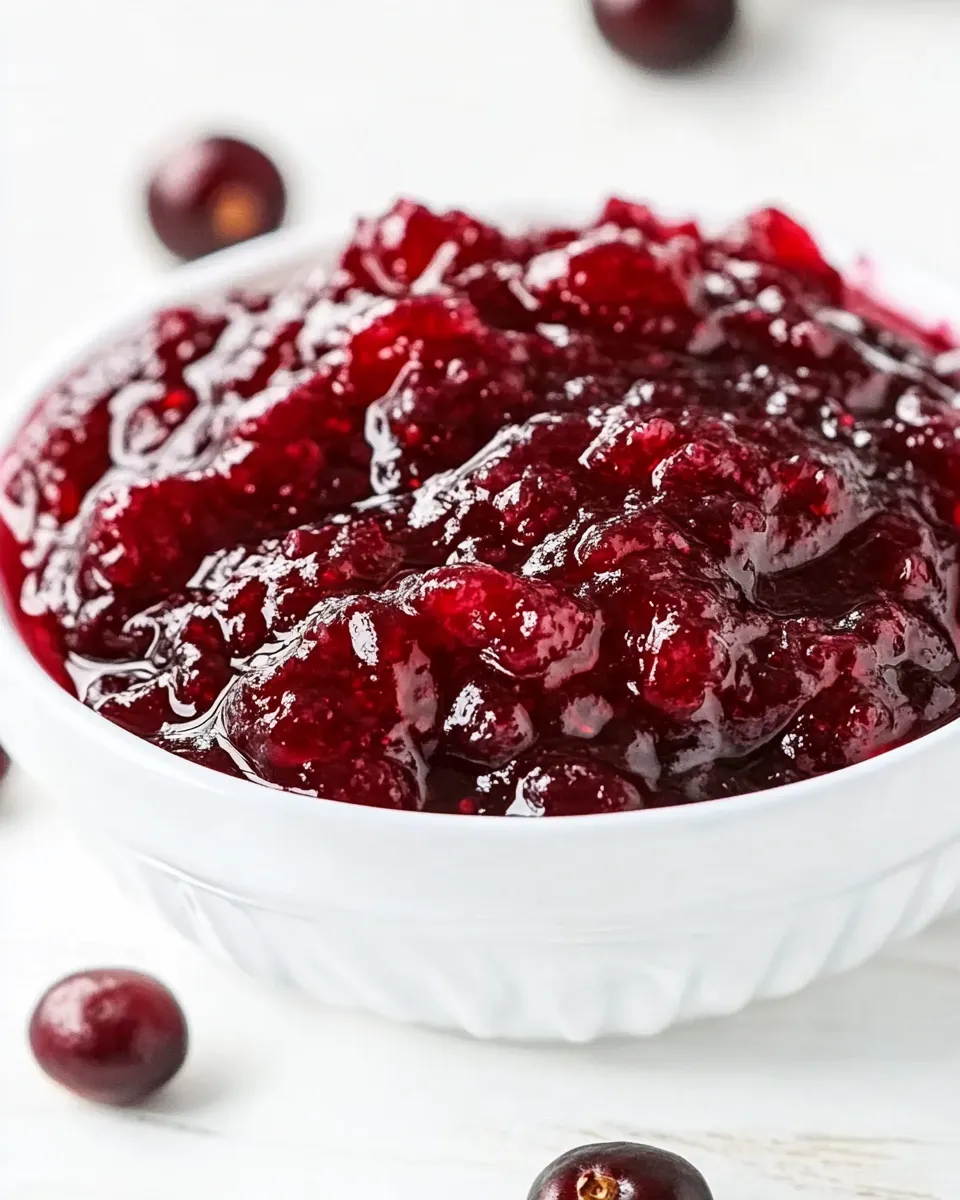 Delicious Cranberry Sauce dish photo