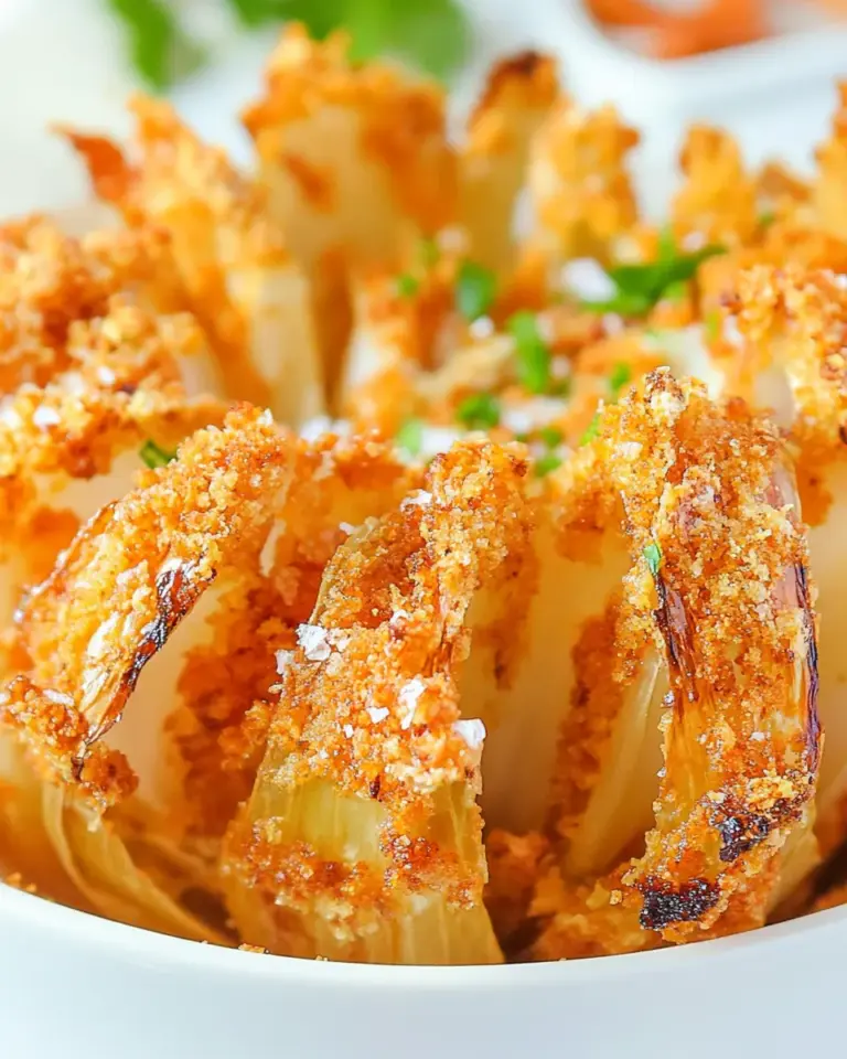 Easy Crispy Air Fryer Blooming Onion photo