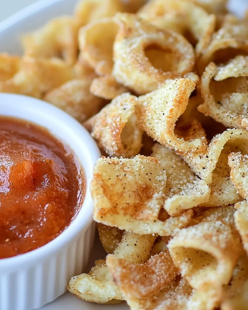Classic Crispy Air Fryer Pasta Chips image