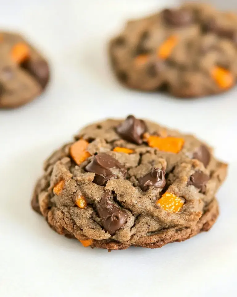 Homemade Dark Chocolate Orange Cookies photo
