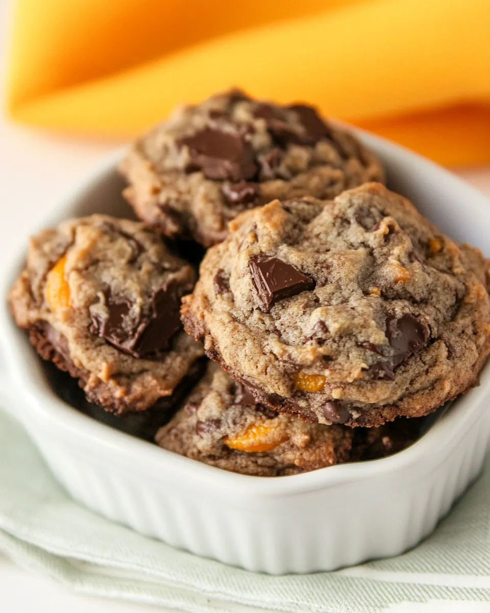 Delicious Dark Chocolate Orange Cookies image