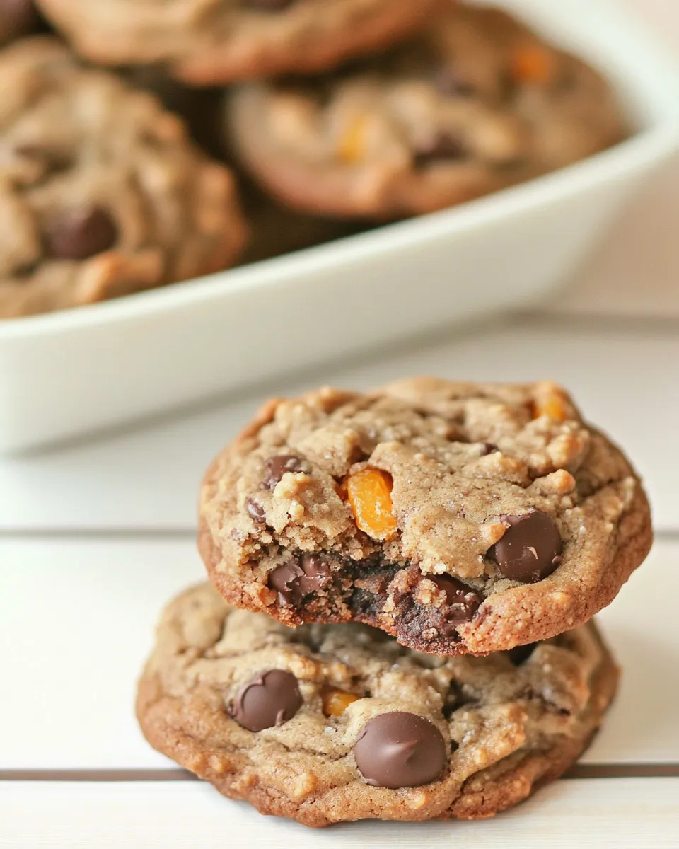 Perfect Dark Chocolate Orange Cookies recipe photo