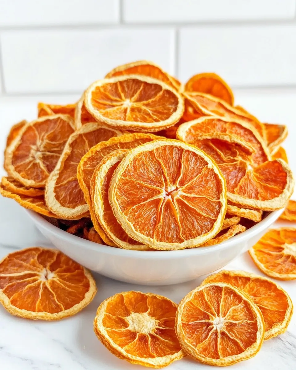 Easy Dried Orange Slices recipe photo
