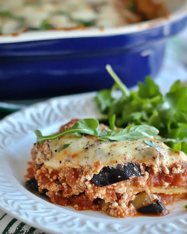 Homemade Easy Eggplant Lasagna Recipe photo