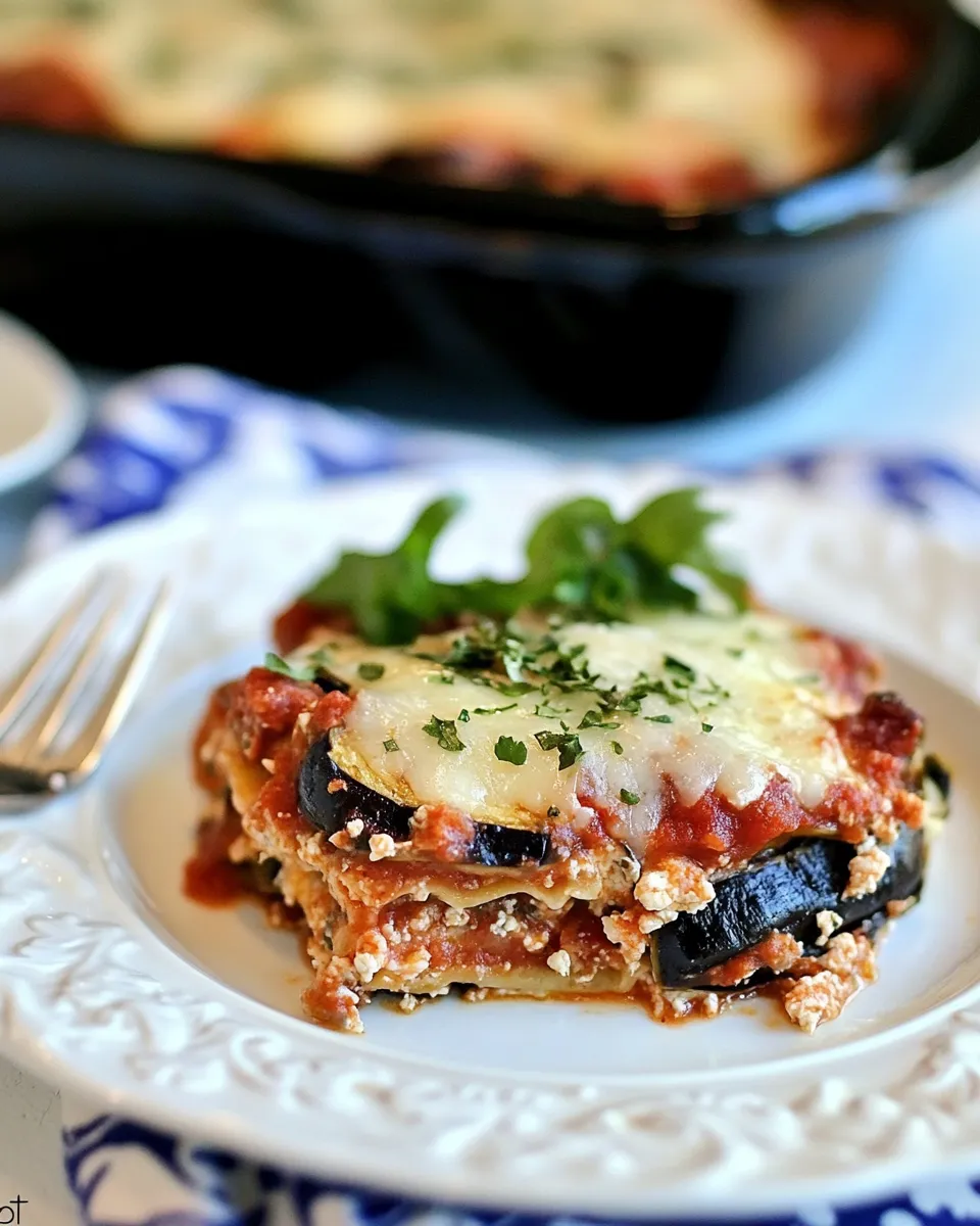 Quick Easy Eggplant Lasagna Recipe recipe photo