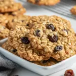 Homemade Easy Oatmeal Raisin Cookies photo