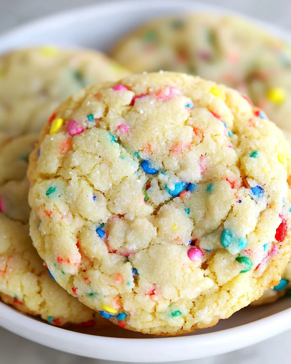 Delicious Funfetti Cookies Recipe image