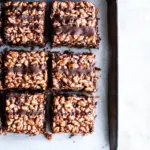Homemade German Chocolate Rice Krispie Treats photo