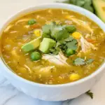 Homemade Green Chili Chicken Soup photo