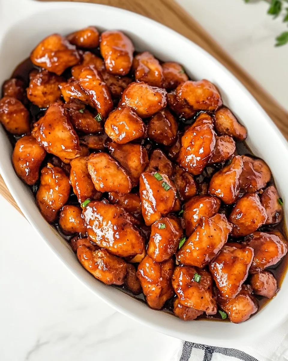 Homemade Honey Garlic Chicken photo