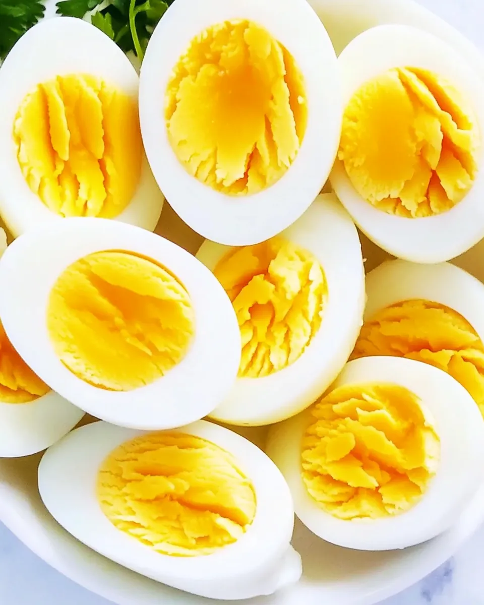 Healthy Instant Pot Hard Boiled Eggs recipe photo