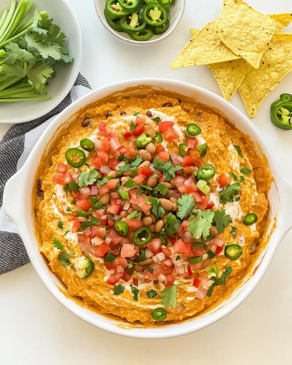 Homemade Mexican Bean Dip photo