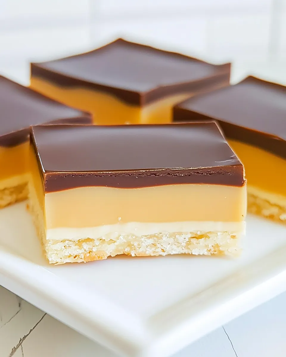 Homemade Millionaire Bars photo