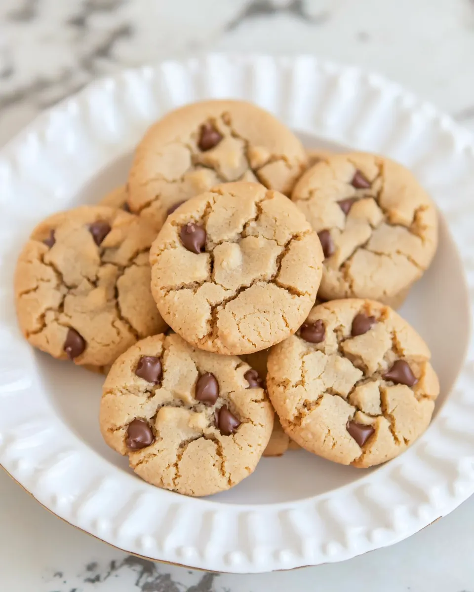Homemade Mini Peanut Butter Cookies photo