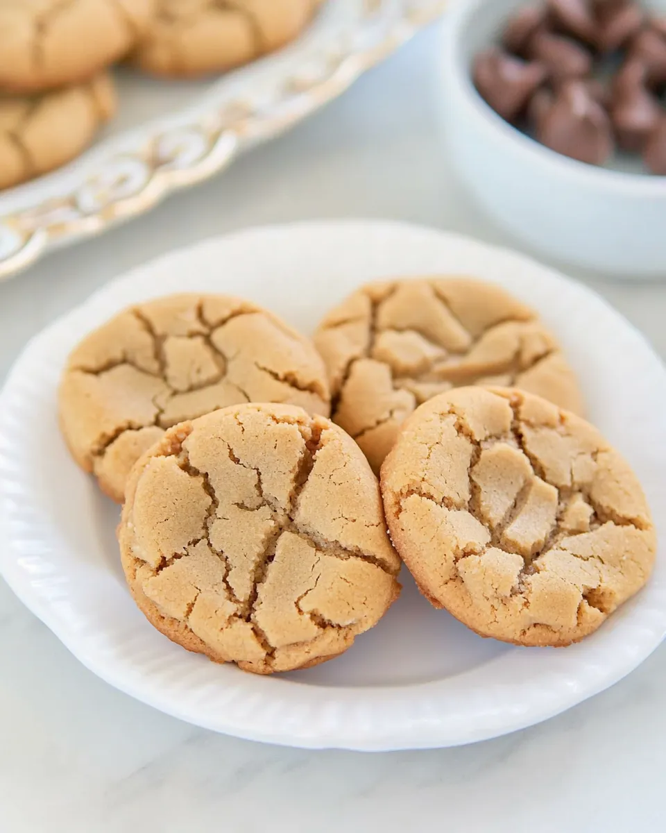 Easy Mini Peanut Butter Cookies recipe photo