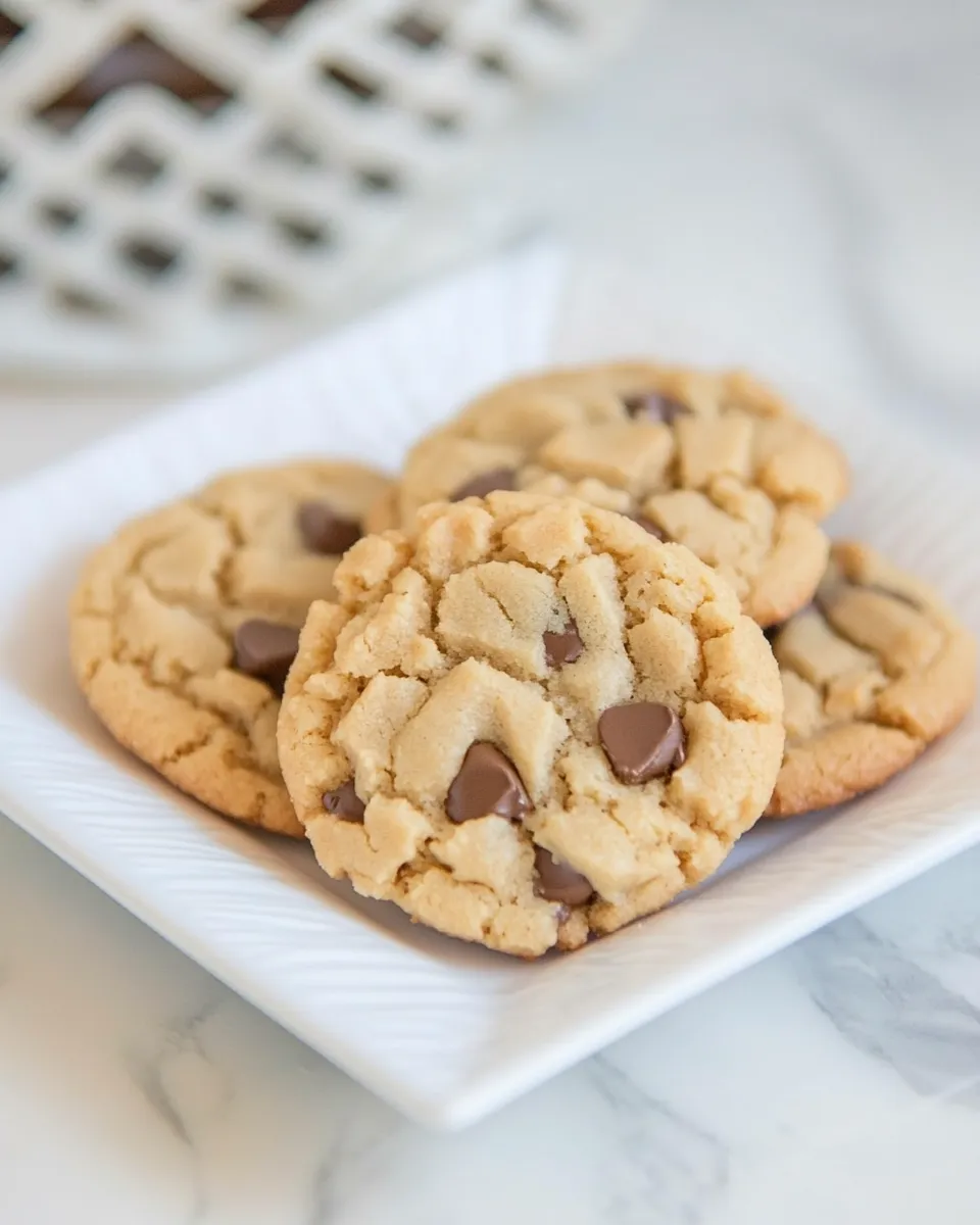 Delicious Mini Peanut Butter Cookies shot