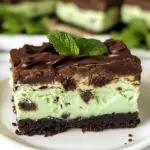 Homemade Mint Brownies recipe photo