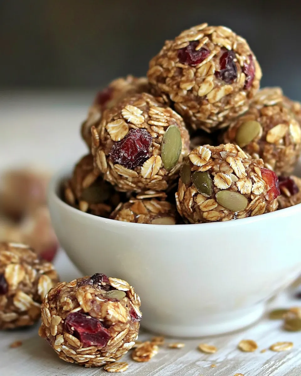 Easy No Bake Granola Bites Recipe image
