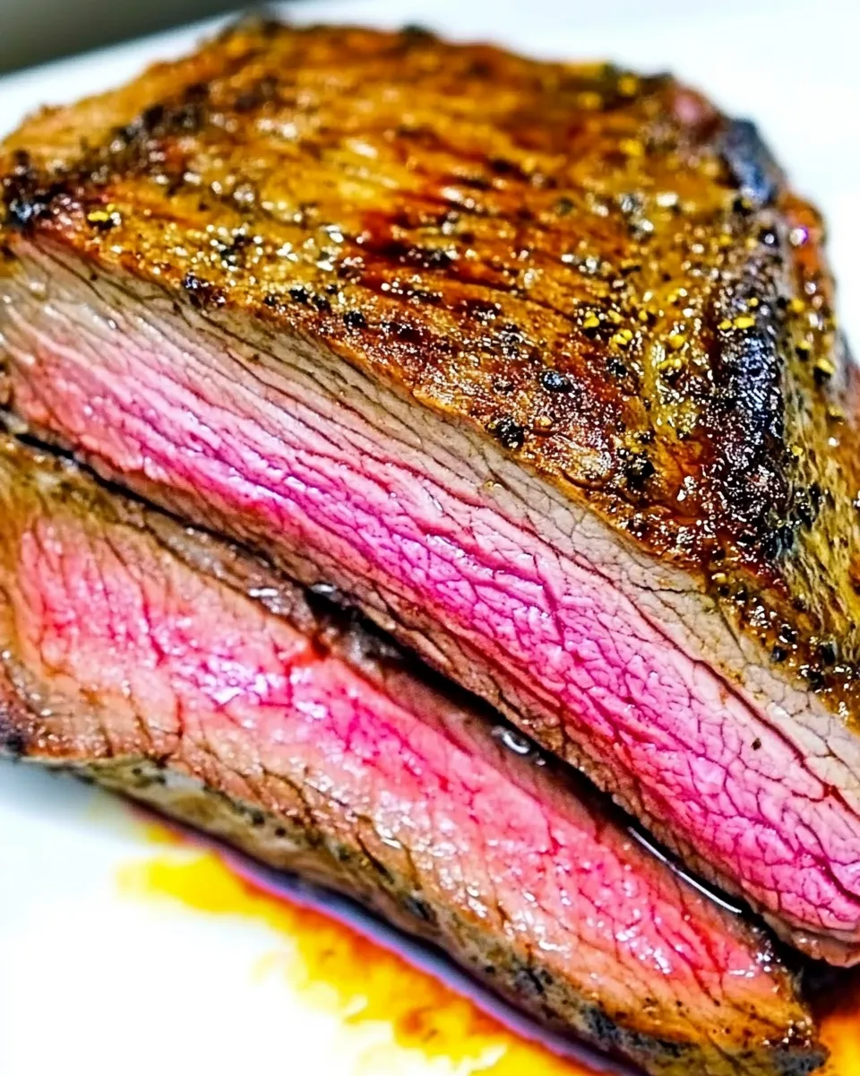 Easy Pan-Seared Tri Tip Steak recipe photo
