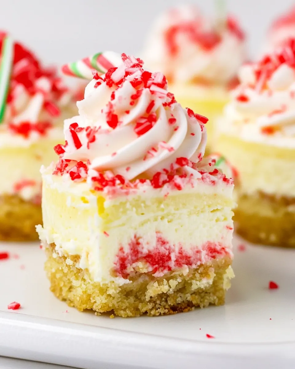 Easy Peppermint Cheesecakes recipe photo