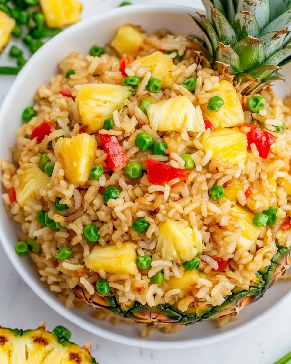 Homemade Pineapple Fried Rice photo