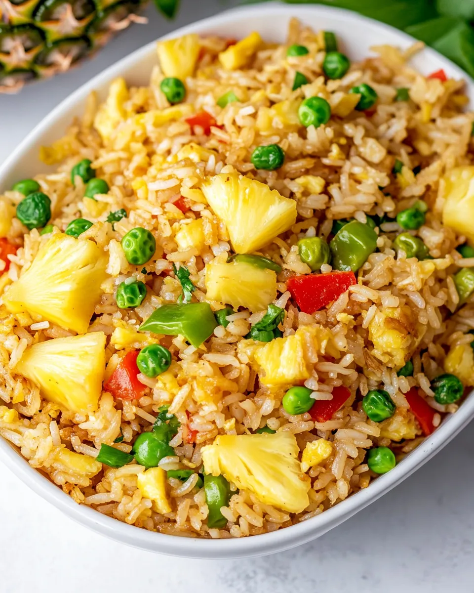 Delicious Pineapple Fried Rice recipe photo