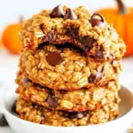 Homemade Pumpkin Oatmeal Chocolate Chip Cookies photo