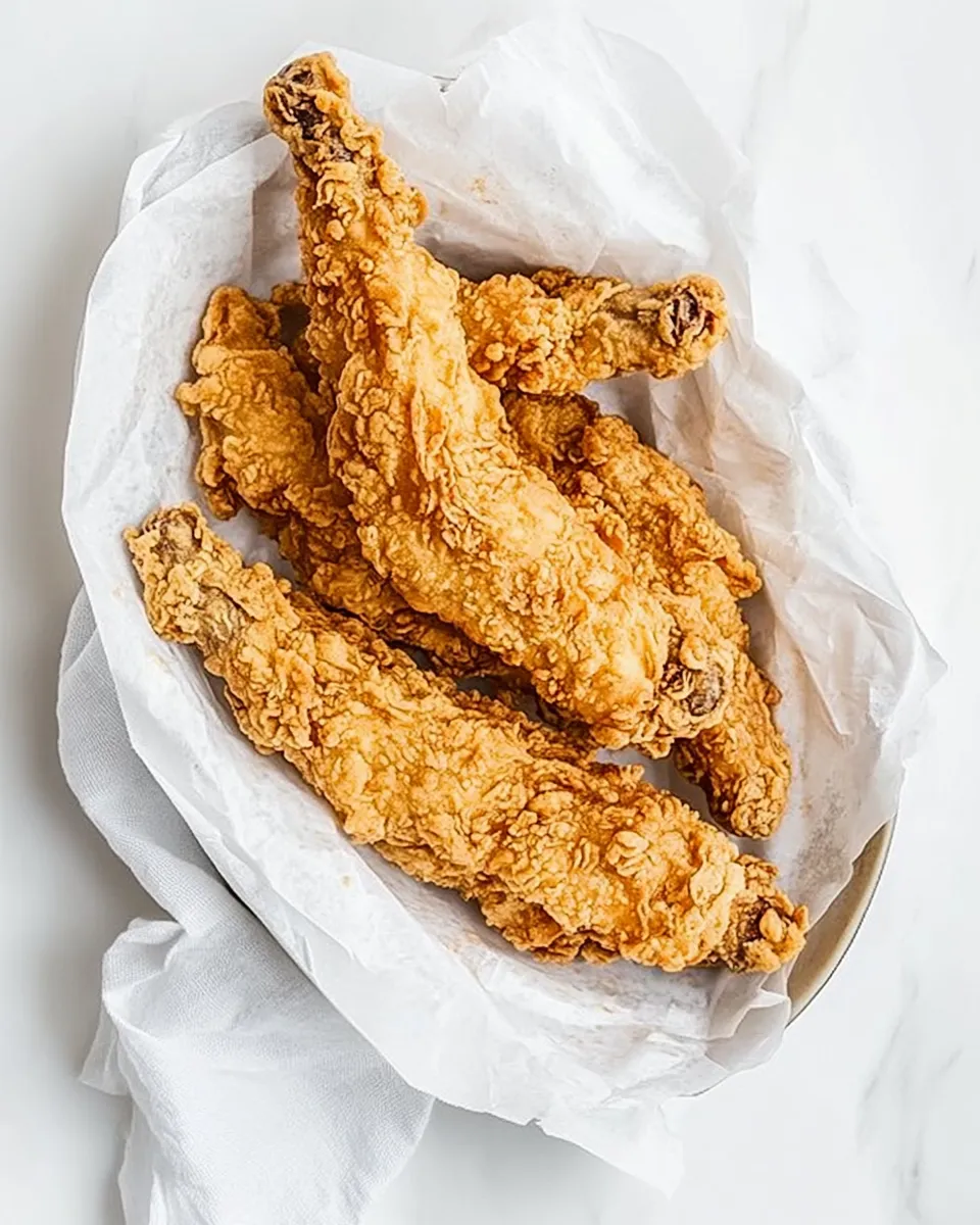 Delicious Raising Canes Tenders food shot