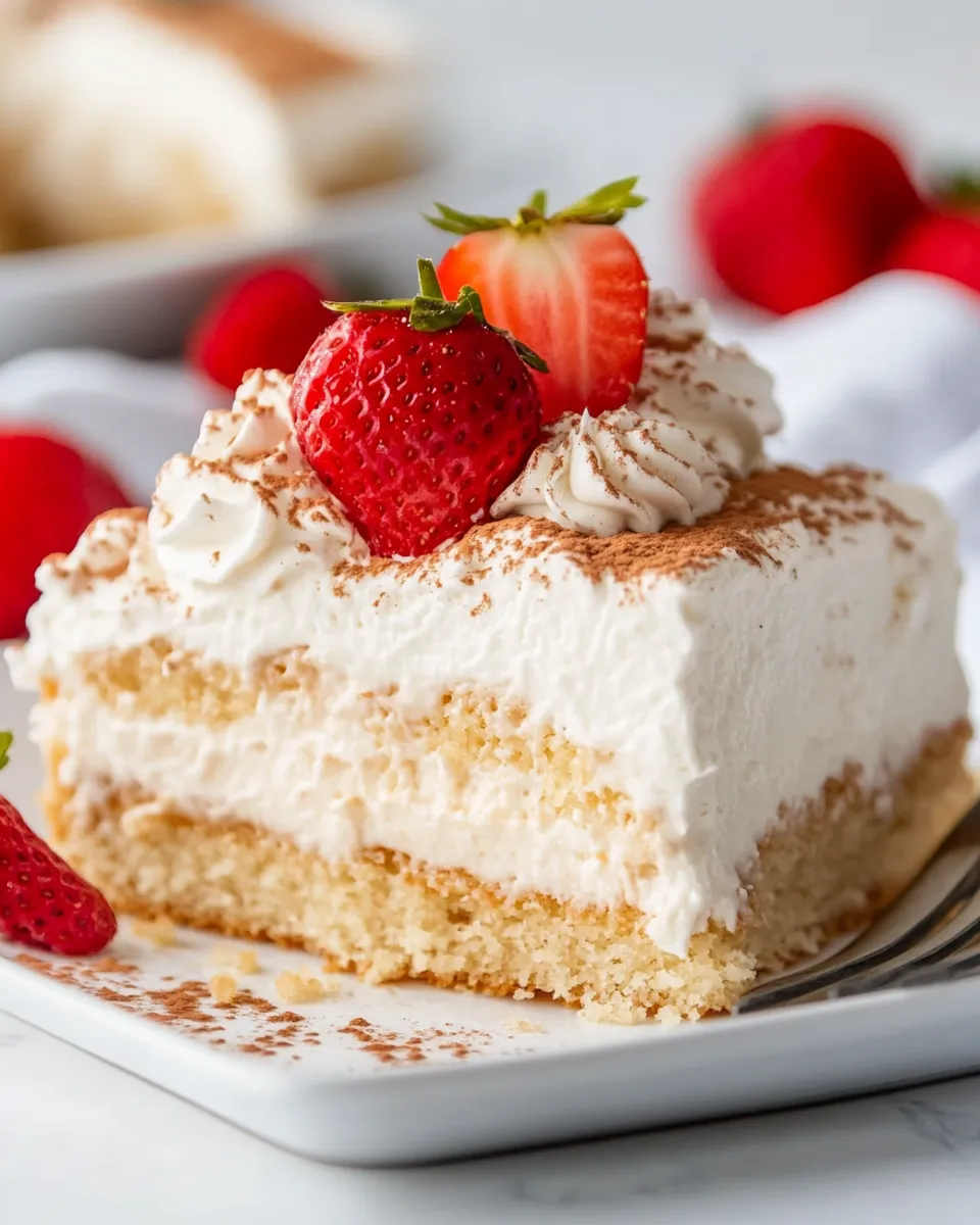 Homemade Tres Leches Cake Recipe photo