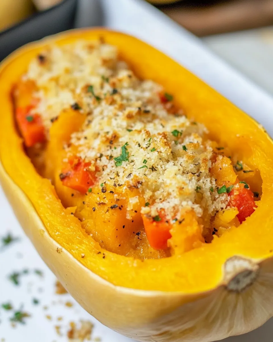 Classic Twice-Baked Stuffed Butternut Squash image
