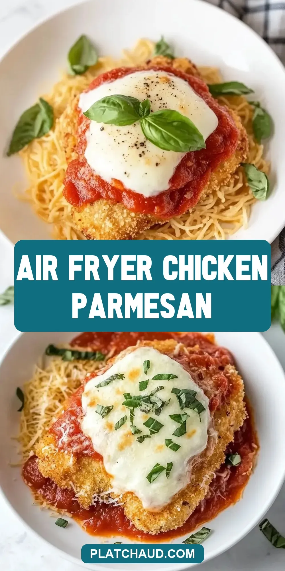 Healthy Air Fryer Chicken Parmesan